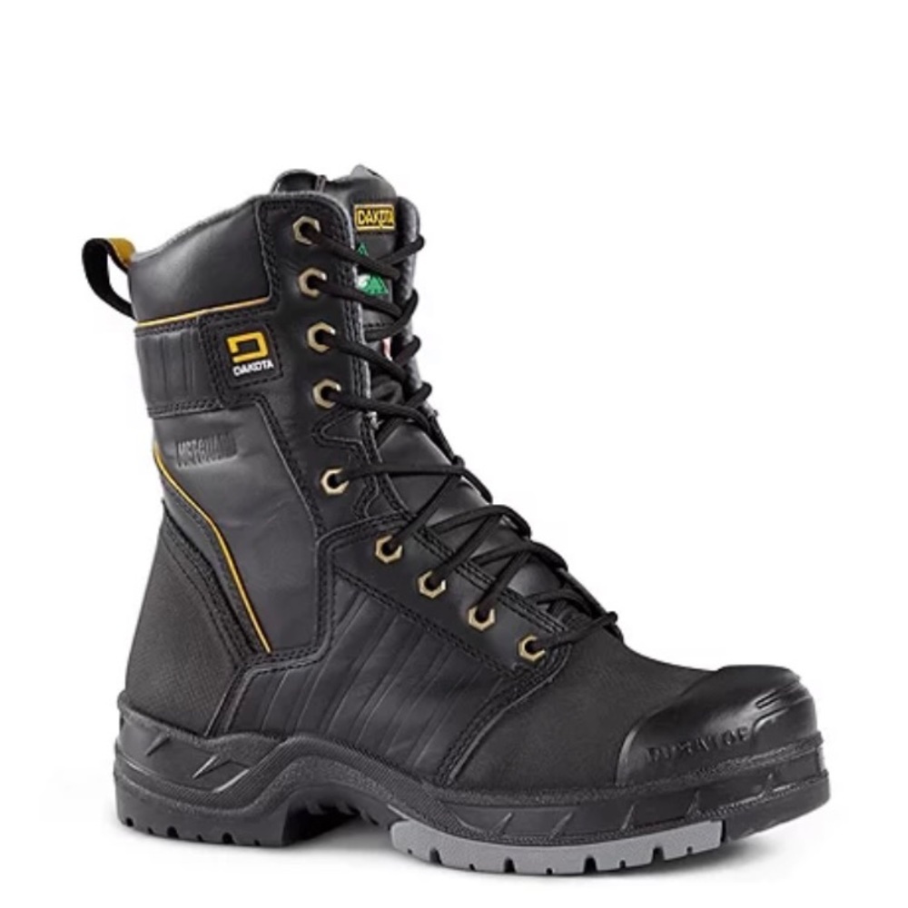Men's 8 Inch Work Boots - Picture 1 of 6